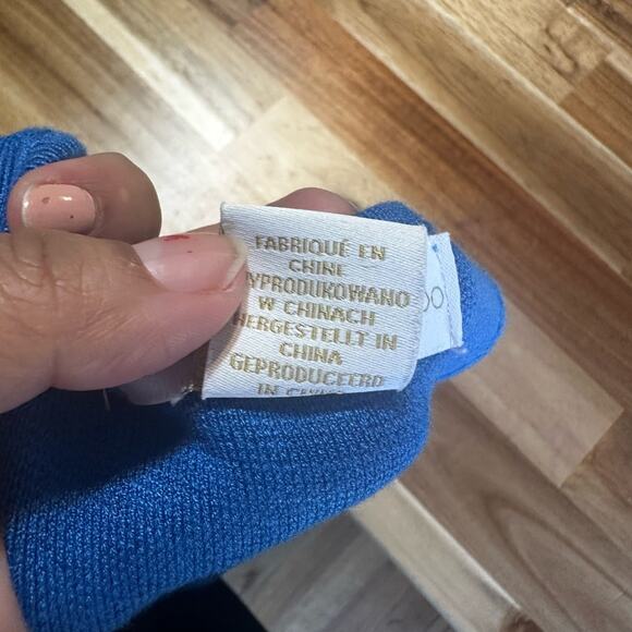 House of Harlow 1960 Blue Open-Back Dress – Size S - Picture 7 of 7